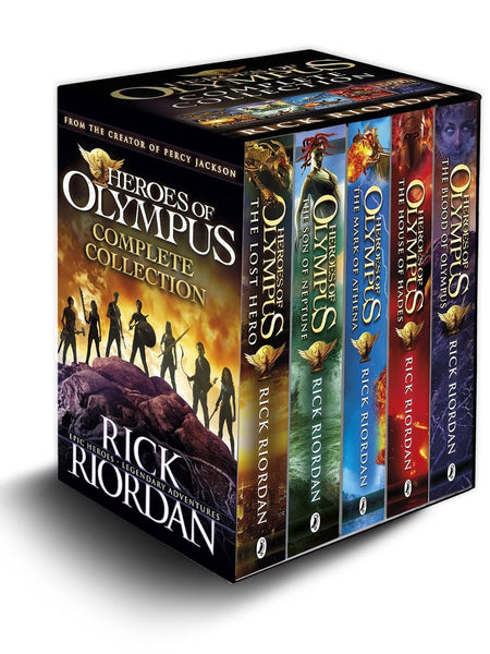Heroes of Olympus Complete Collection (5 Book Slipcase) by Rick Riordan