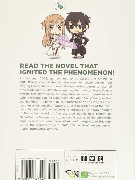 Sword Art Online 1: Aincrad (Light Novel) by Reki Kawahara