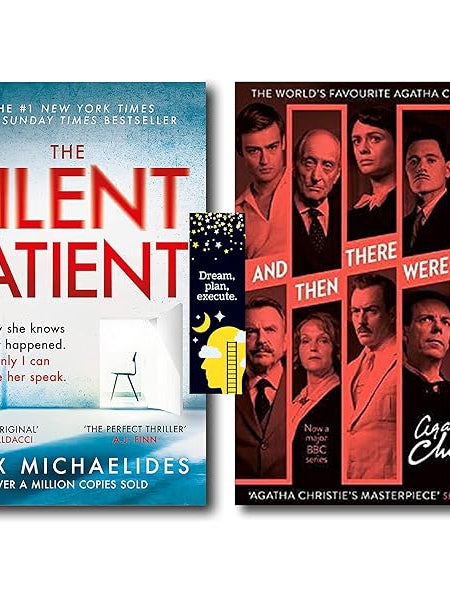 2 Book set And Then There Were None + The Silent Patient