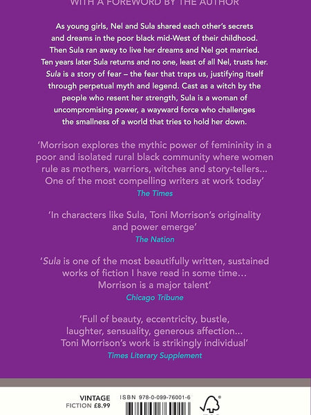 Sula by Toni Morrison