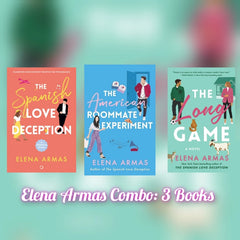 Elena Armas Combo: 3 Books Spanish love deception , the American room mate experiment and Long Game