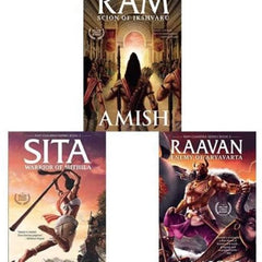 Ram Series by Amish Ram Sita Ravan 3 book set