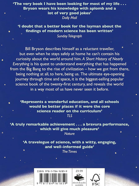 A Short History of Nearly Everything by Bill Bryson