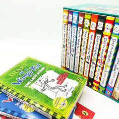 Diary of a Wimpy Kid 14 book Box Set - by Jeff Kinney