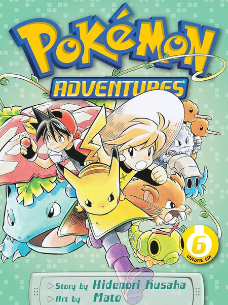 Pokemon Adventures Vol. 06: Volume 6 (Pokémon Adventures) [Paperback] Kusaka, Hidenori and Mato by HIDENORI KUSAKA