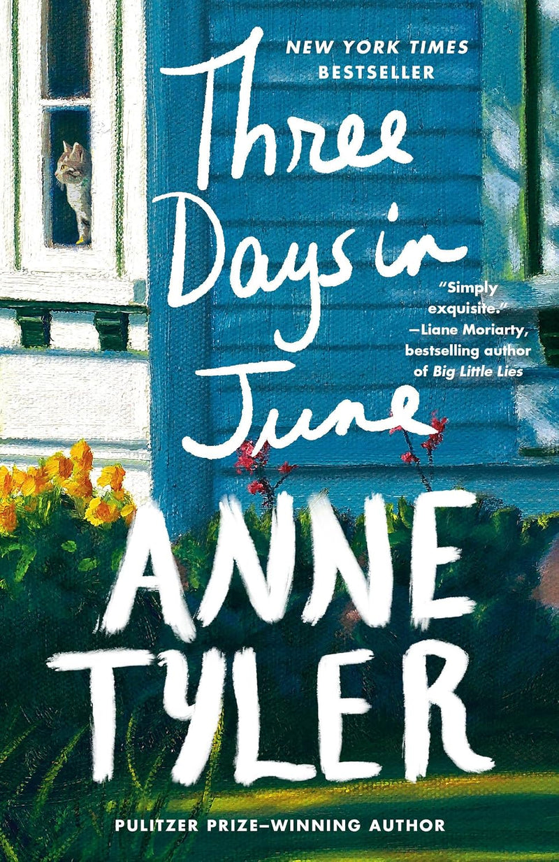 Three Days in June by Anne Tyler | A Heartwarming Literary Fiction Novel About Family, Marriage & Second Chances
