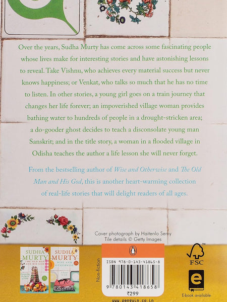 The Day I Stopped Drinking Milk: Life Stories From Here And There Book By Sudha Murty