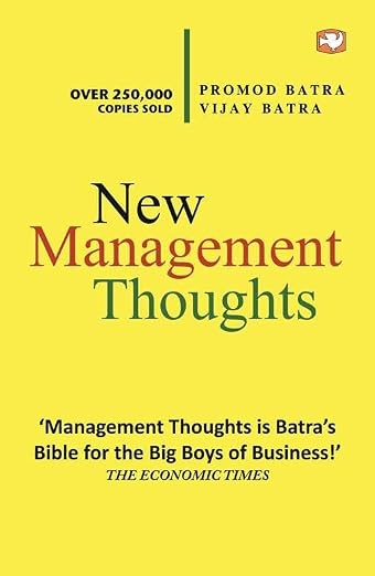 New Management Thoughts by Pramod Batra and Vijay Batra | Motivational and Self-Improvement Book
