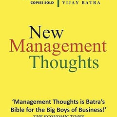 New Management Thoughts by Pramod Batra and Vijay Batra | Motivational and Self-Improvement Book