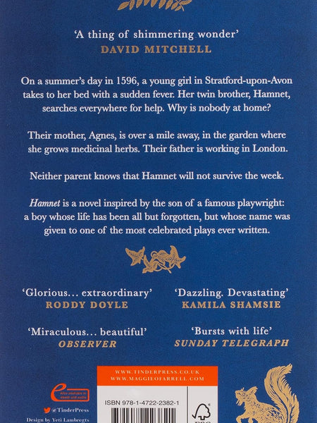 HAMNET (B PB) by Maggie O'Farrell