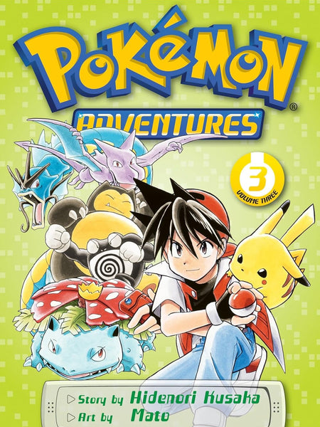 Pokemon Adventures Vol. 03: Volume 3 (Pokémon Adventures) by Hidenori Kusaka and Mato