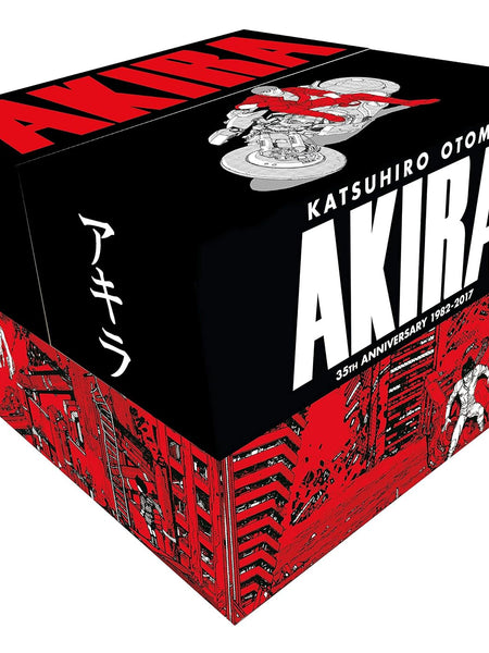 Akira 35th Anniversary Box Set by Katsuhiro Otomo | Collector’s Edition Hardcover Manga | Award-Winning Cyberpunk & Science Fiction