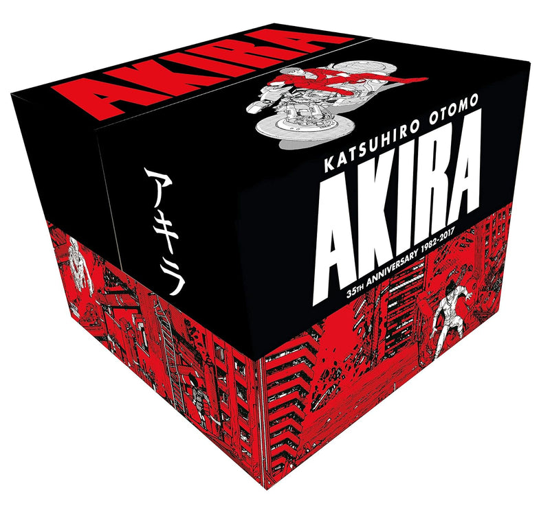 Akira 35th Anniversary Box Set by Katsuhiro Otomo | Collector’s Edition Hardcover Manga | Award-Winning Cyberpunk & Science Fiction