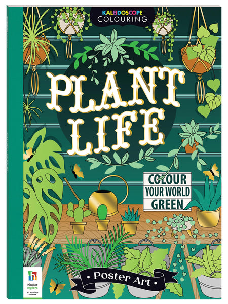 Kaleidoscope Poster Art Plant Life