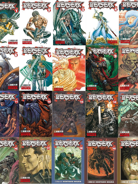 Berserk Volume 1-20 Collection By Kentaro Miura manga Collection set