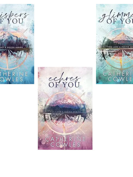 3 Book Set Collection: Whispers of You, Echoes of You, Glimmers of You by Catherine Cowles