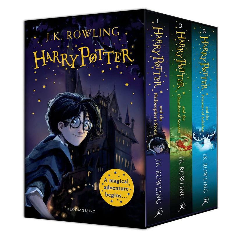 Harry Potter 1,2,3 Box Set A Magical Adventure Begins