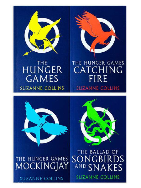 Hunger Games 4 Book Box Set by Suzanne Collins
