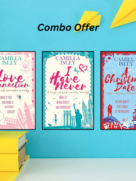3 Book Set by Camilla Isley: I Have Never, Love Connection and A Christmas Date