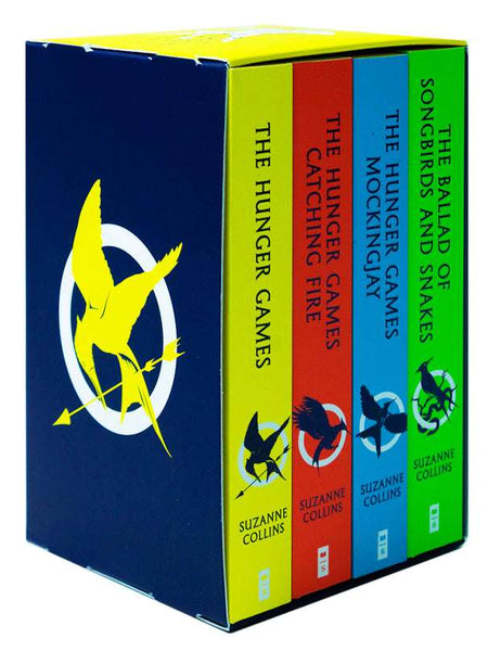 Hunger Games 4 Book Box Set by Suzanne Collins