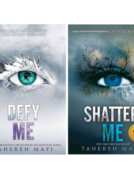 2 book set  Shatter Me + Defy Me