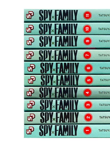 Spy X Family Volumes 1 - 11 Books Set Collection Set By Tatsuya Endo Manga Spy x Family, Vol. 1 to 10 (Spy x Family Volume 1-10 BOX SET) by SPY FAMILY