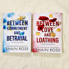 The Hardy Billionaire Brothers Series Combo by Shain Rose  Between Commitment and Betrayal,  Between Love and Loathing