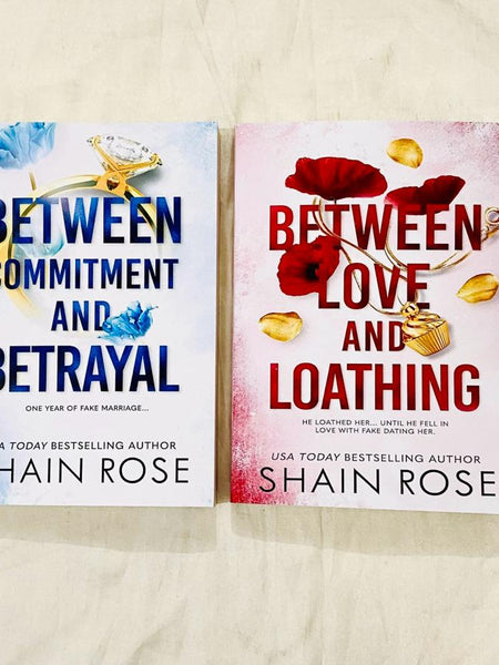 The Hardy Billionaire Brothers Series Combo by Shain Rose  Between Commitment and Betrayal,  Between Love and Loathing