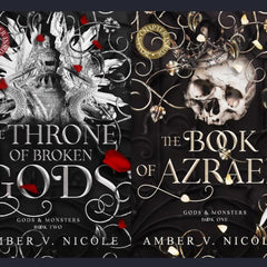 The Book of Azrael and The Throne of Broken Gods Combo by Amber V. Nicole