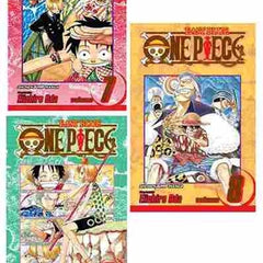 3 Manga Books Set One Piece Vol. 07 + One Piece Vol. 08 + One Piece Vol. 09 (Paperback)