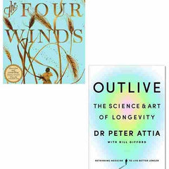 2 Book Set Collection The Four Winds + Outlive