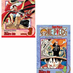 2 Manga Book Set One Piece Vol. 03 + One Piece Vol. 04 (Paperback)