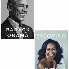 2 Book Set Collection A Promised Land + Becoming