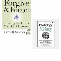 2 Book Set Collection Forgive and Forget + The Psychology of Money