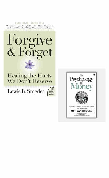 2 Book Set Collection Forgive and Forget + The Psychology of Money