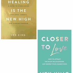 2 Book Set Collection Healing Is the New High + Closer to Love