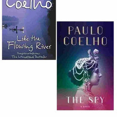 2 Book Set Collection Like the Flowing River + The Spy