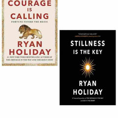 2 Book Set Collection Courage Is Calling + Stillness is the Key