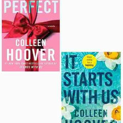 2 Book Set Collection Finding Perfect + It Starts With Us