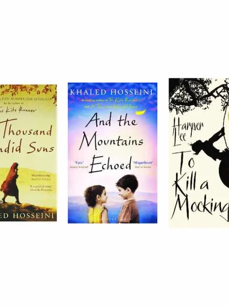 A Timeless Trilogy: A Thousand Splendid Suns, And the Mountains Echoed, To Kill a Mockingbird