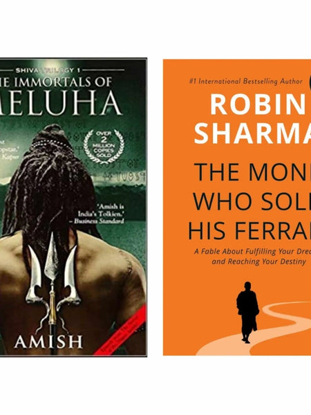 Meluha and The monk who sold his Ferrari 2 book set