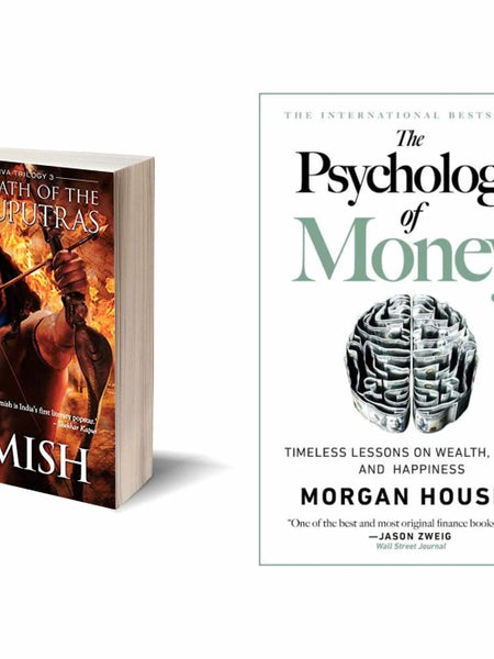 2 Book set ( The oat of vayuputra , The psychology of Money )
