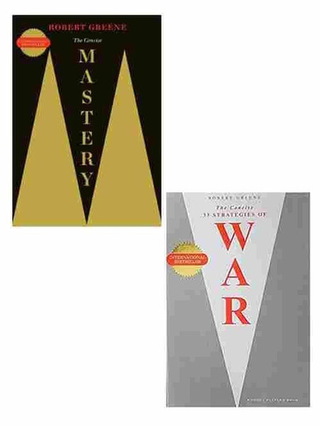 2 Book Set Collection The Concise Mastery + Concise 33 Strategies of War
