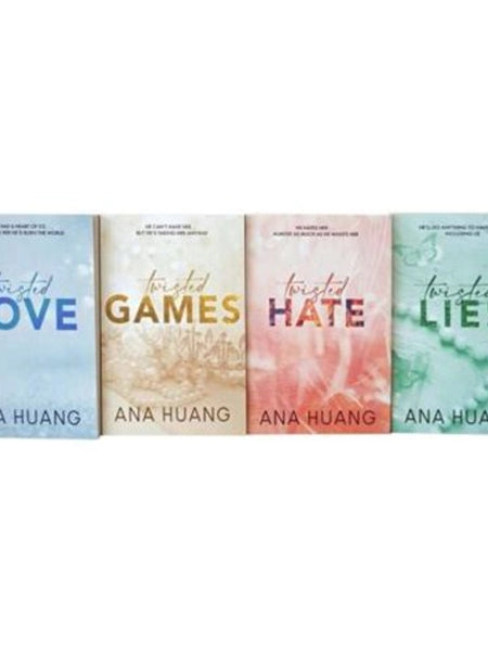 Anu huang Twisted 4 Book Set : Twisted love, Twisted Games, Twisted Hate, Twisted Lies