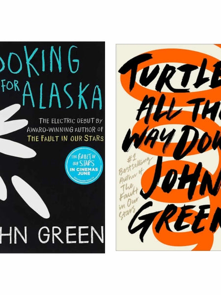 John green 2 Book set ( Looking for Alaska , Turtles all the way down )
