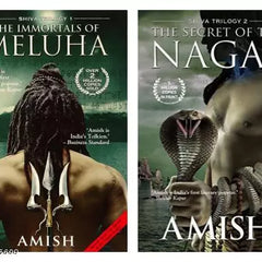 2 Book Set Collection The Secret Of The Nagas + The Immortals of Meluha