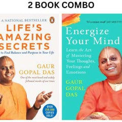 2 Book Set Collection Life's Amazing Secrets + Energize Your Mind