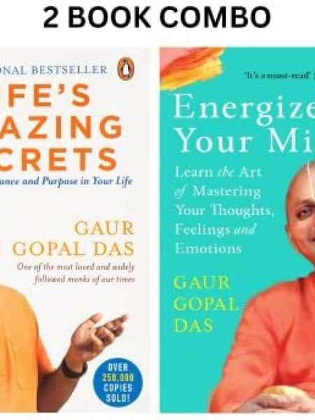 2 Book Set Collection Life's Amazing Secrets + Energize Your Mind