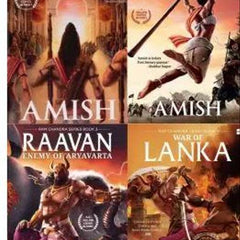 Amish 4 Book set ( ram, Sita , ravan , Lanka )