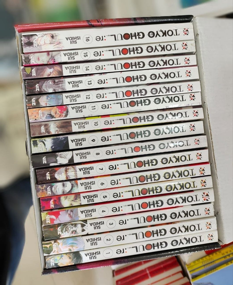 Tokyo Ghoul Re Vol 1-16 Boxset by Sui Ishida